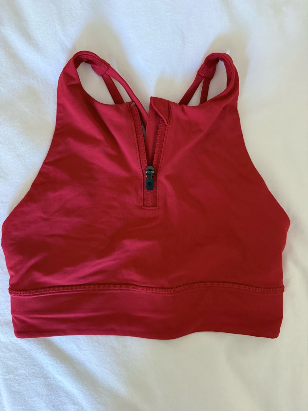 Lululemon Energy Longline Zip-Front Sports Bra
